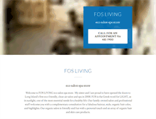 Tablet Screenshot of fosliving.com
